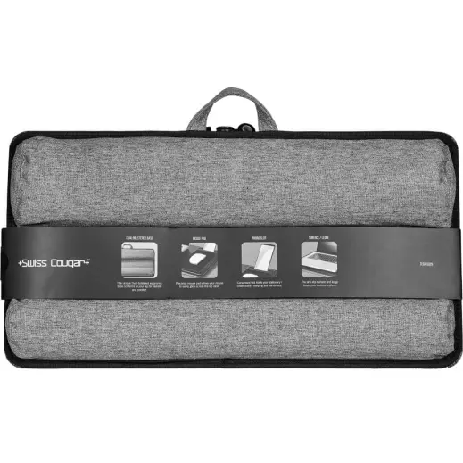 Swiss Cougar Ergonomic Lap Desk Cushion Belly Band